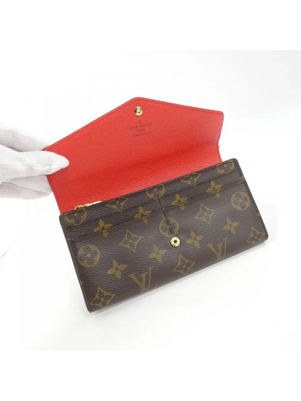 Louis Vuitton Monogram Portefeuille Sarah Wallet